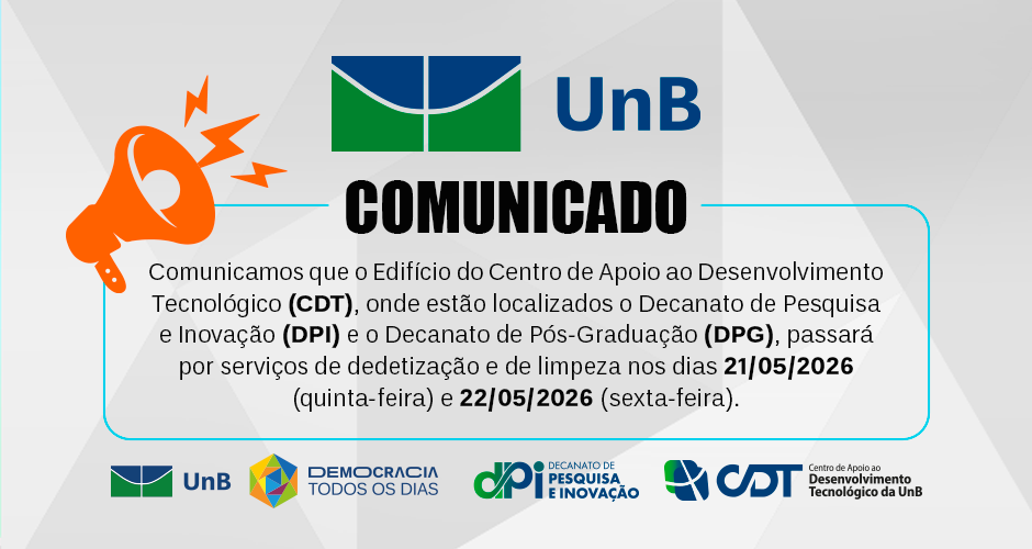 Comunicado - Dedetização